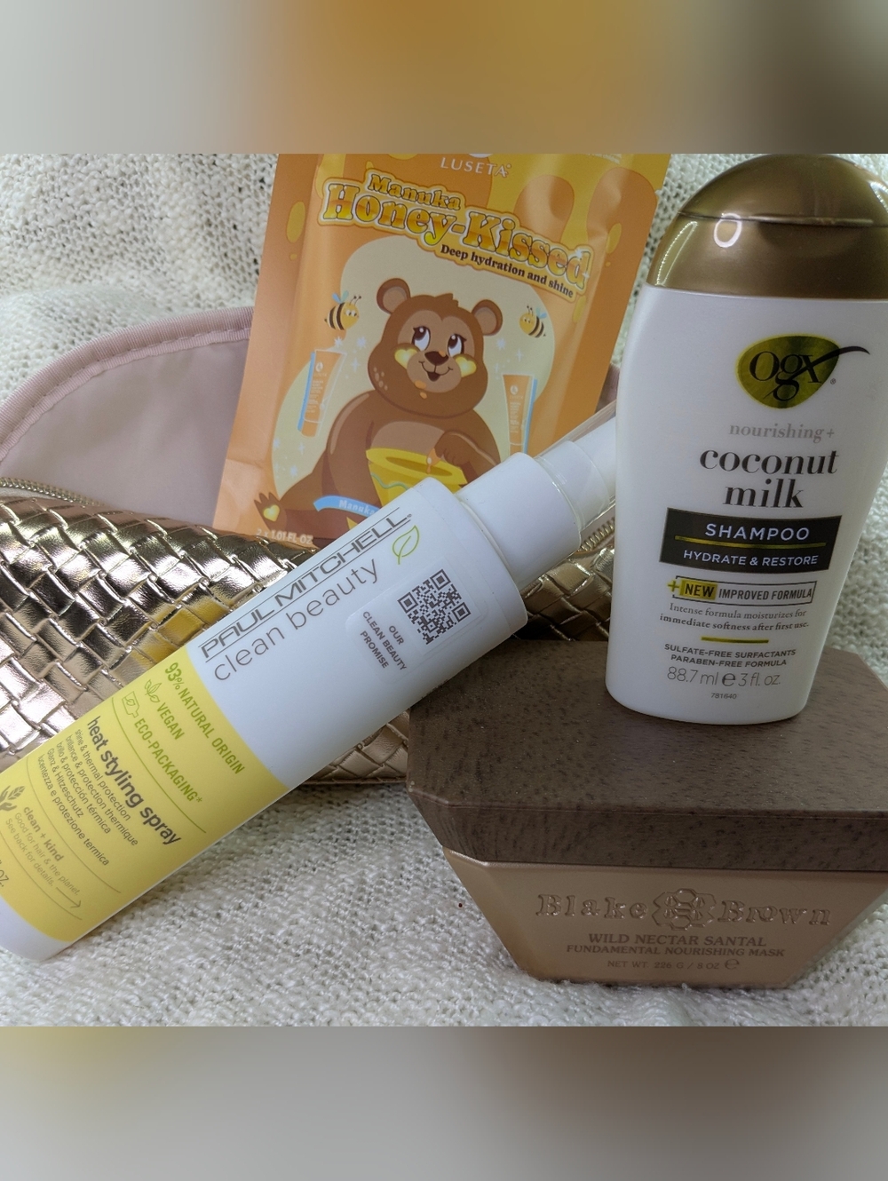 Blake Brown/Paul Mitchel/Luseta/OGX Hair Care Bundle